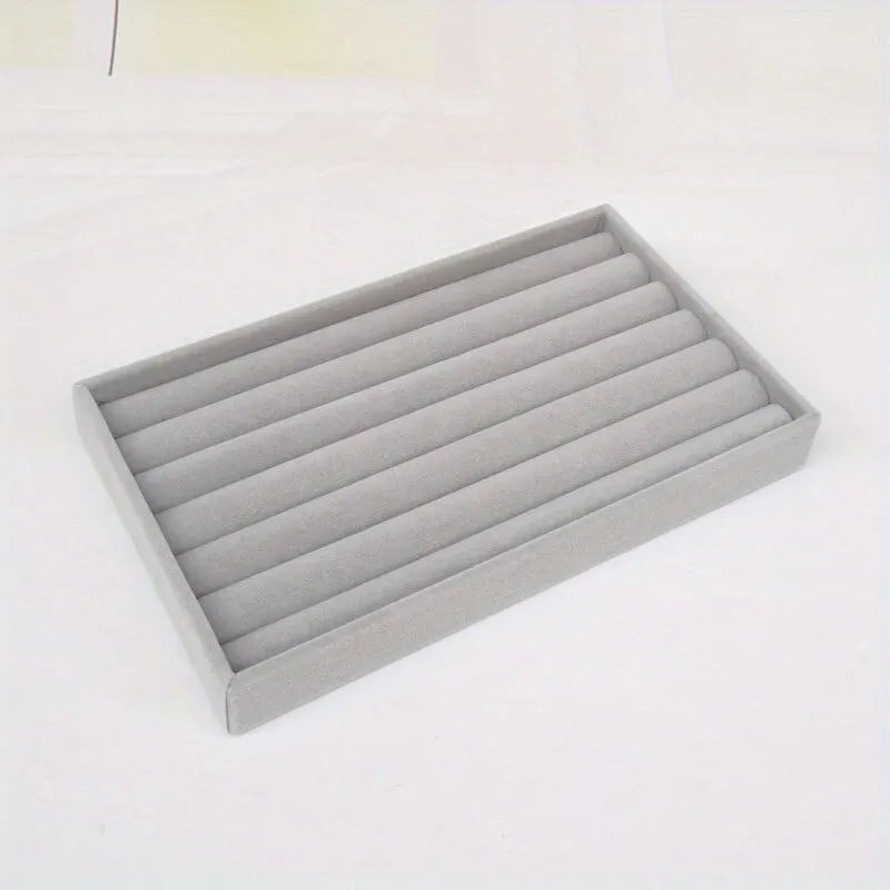 1pc, Flocking Jewelry Box Jewelry Tray, Suitable For: All Kinds of Jewelry Storage.